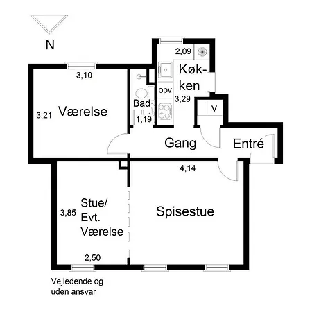 Taet Ved Havnen Apartment